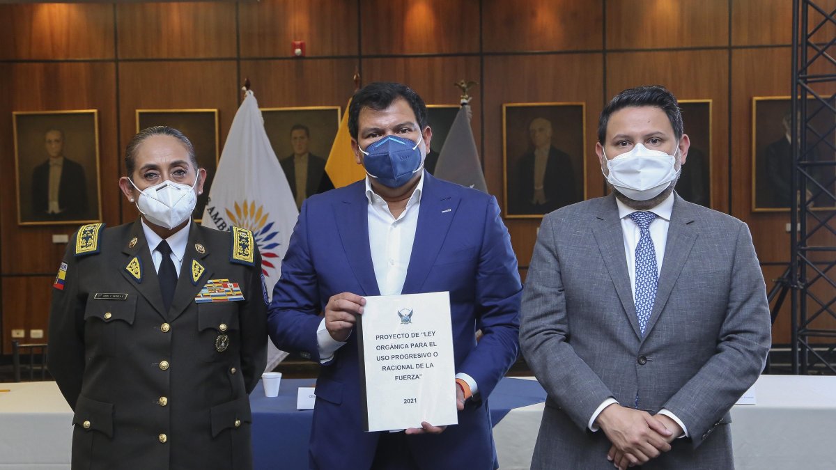 El 13 de abril fue presentado en la Asamblea el proyecto de Ley de Uso Progresivo de la Fuerza.