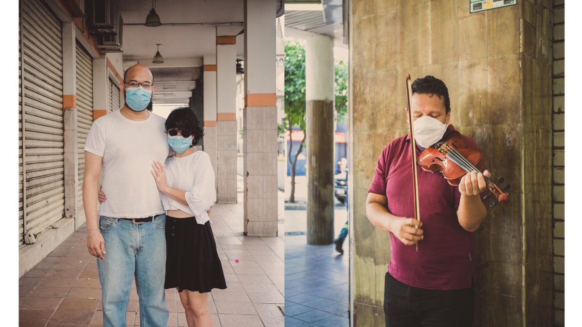 Ricargo Bohórquez junto a un grupo de fotógrafos dio vida al proyecto FotoDiarios.