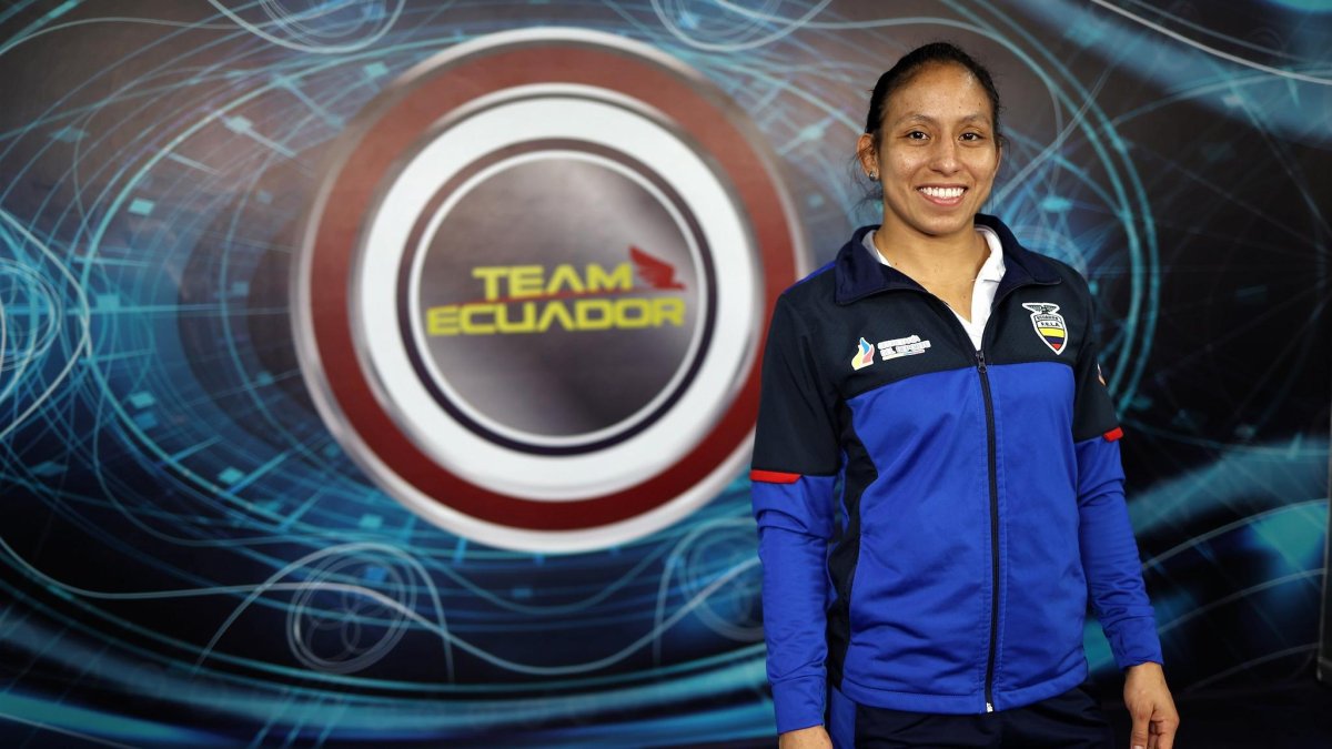Luisa Valverde, liuchadora ecuatoriana, representará a Ecuador en los Juegos Olímpicos.