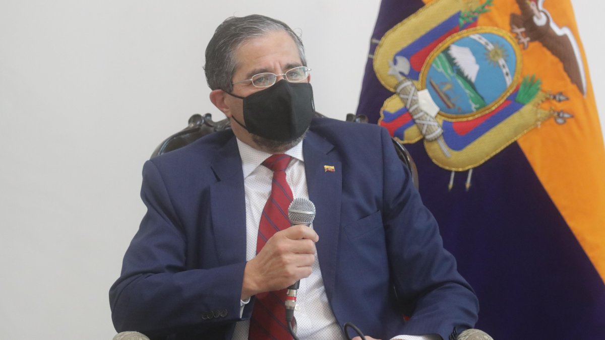 Mauricio Montalvo es el ministro de Relaciones Exteriores ecuatoriano.