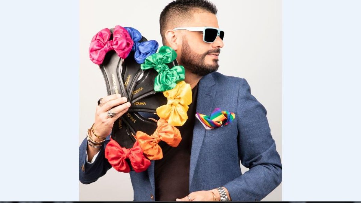 Con esta propuesta, Nino Touma quiere enviar un mensaje de empatía a todo lo que sea diverso, más allá de la orientación sexual.