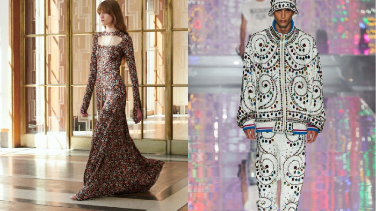 Moda bohemia y con brillos.