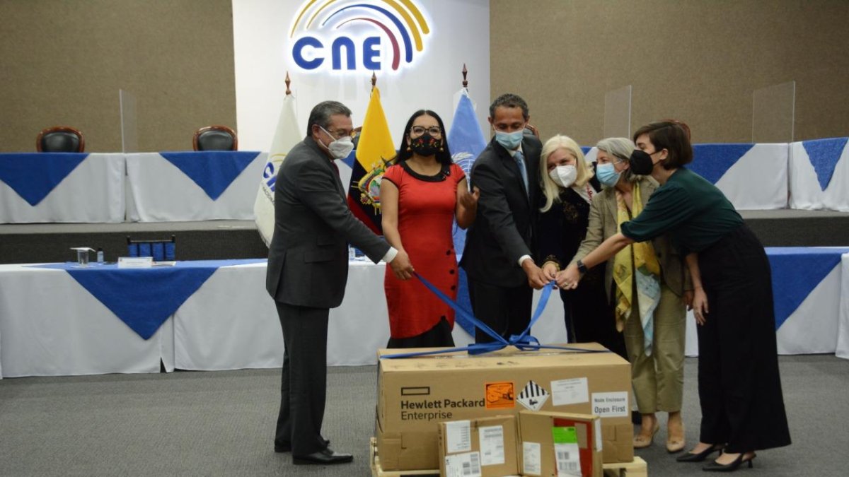 Aviso. Los cooperantes internacionales anunciaron ayer que continuarán ayudando a fortalecer al CNE.