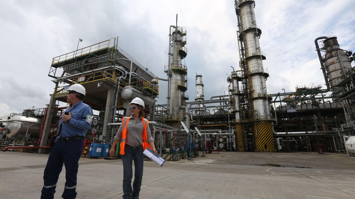 La refinería de Esmeraldas es el activo más costoso de Petroecuador. Tiene un valor asegurable de $ 1.556 millones.