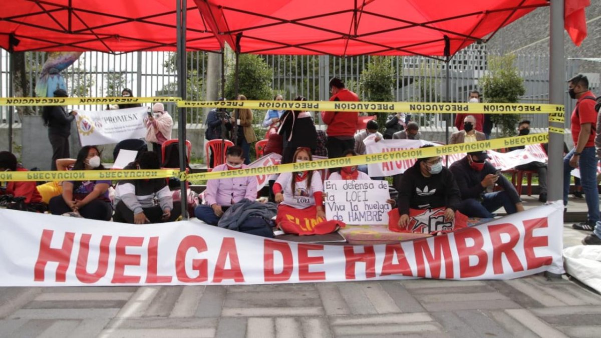 La protesta inició este 12 de julio y sus ideólogos dicen que será indefinida