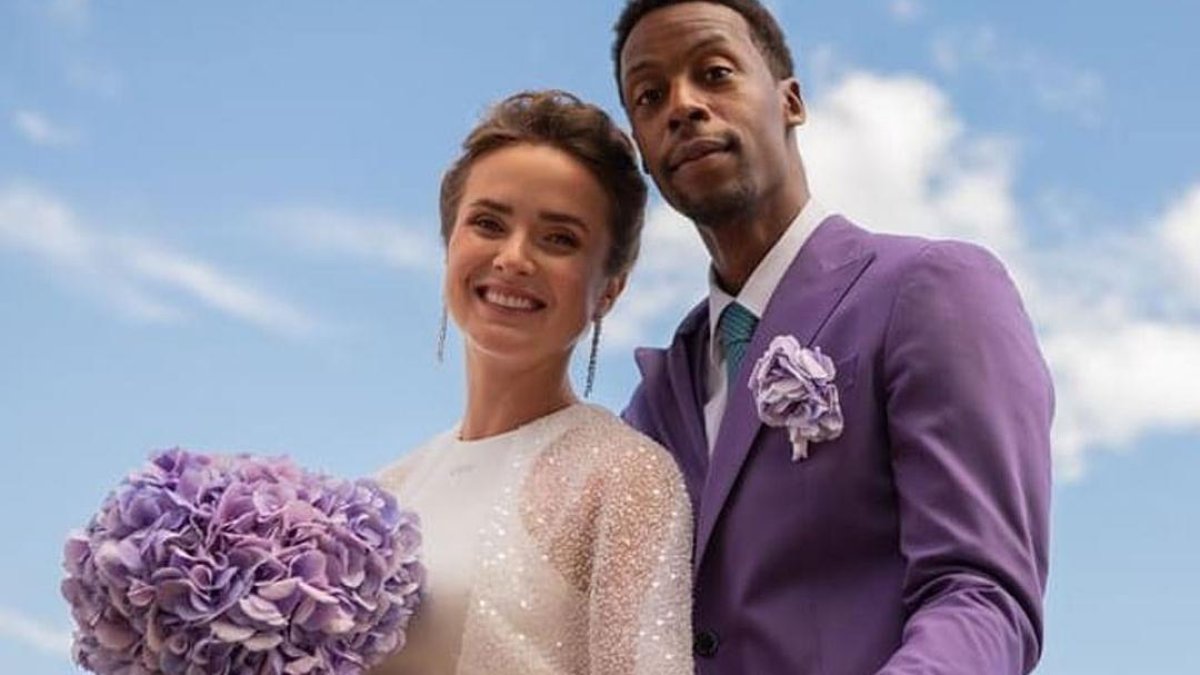 Los tenistas llevan casi 3 años de relación y el viernes ya juntaron sus vidas.