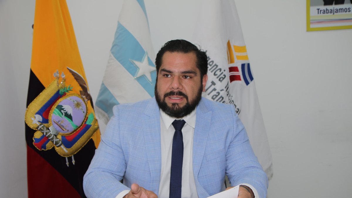 Miguel Vásquez, director de la Agencia  Nacional de Tránsito de Guayas.