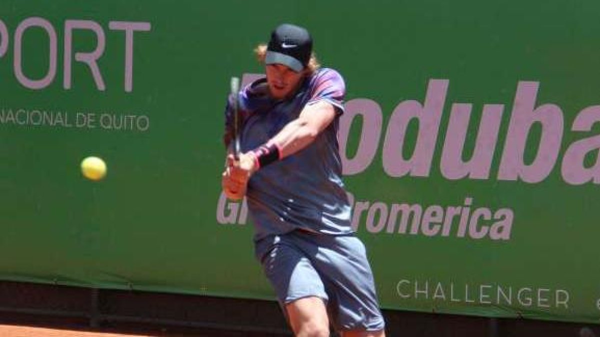 El chileno Nicolás Jarry fue  el último campeón de Quito en 2017.