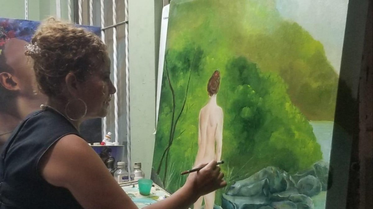 En sus creaciones, las artistas buscan destacar el papel de la mujer.