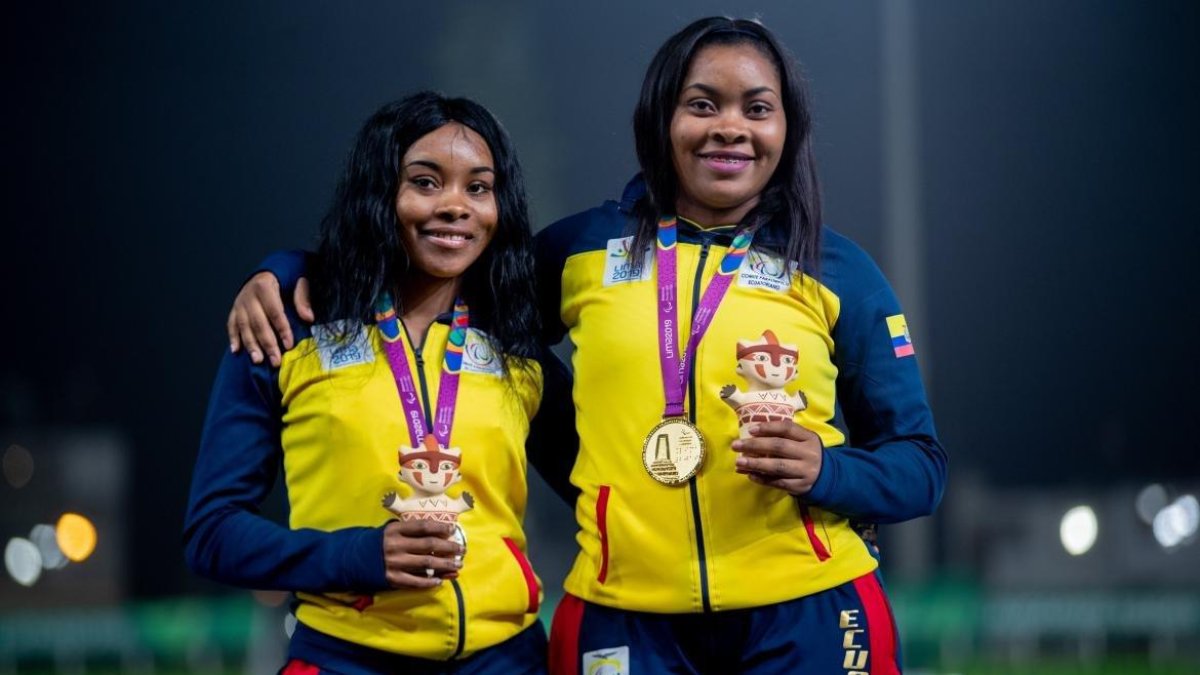 Poleth Mendes (d) y Anaís Méndez (i) se quedaron con la medalla de oro y bronce, respectivamente, en Tokio 2020.