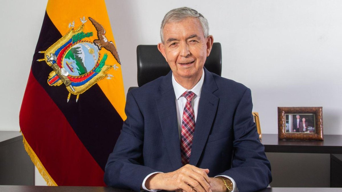 Alejandro Ribadeneira, titular de la Secretaría de Educación Superior, Ciencia, Tecnología e Innovación.