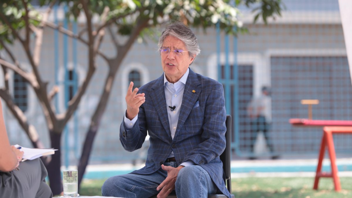 El presidente de la República, Guillermo Lasso, dialogó con Diario EXPRESO.