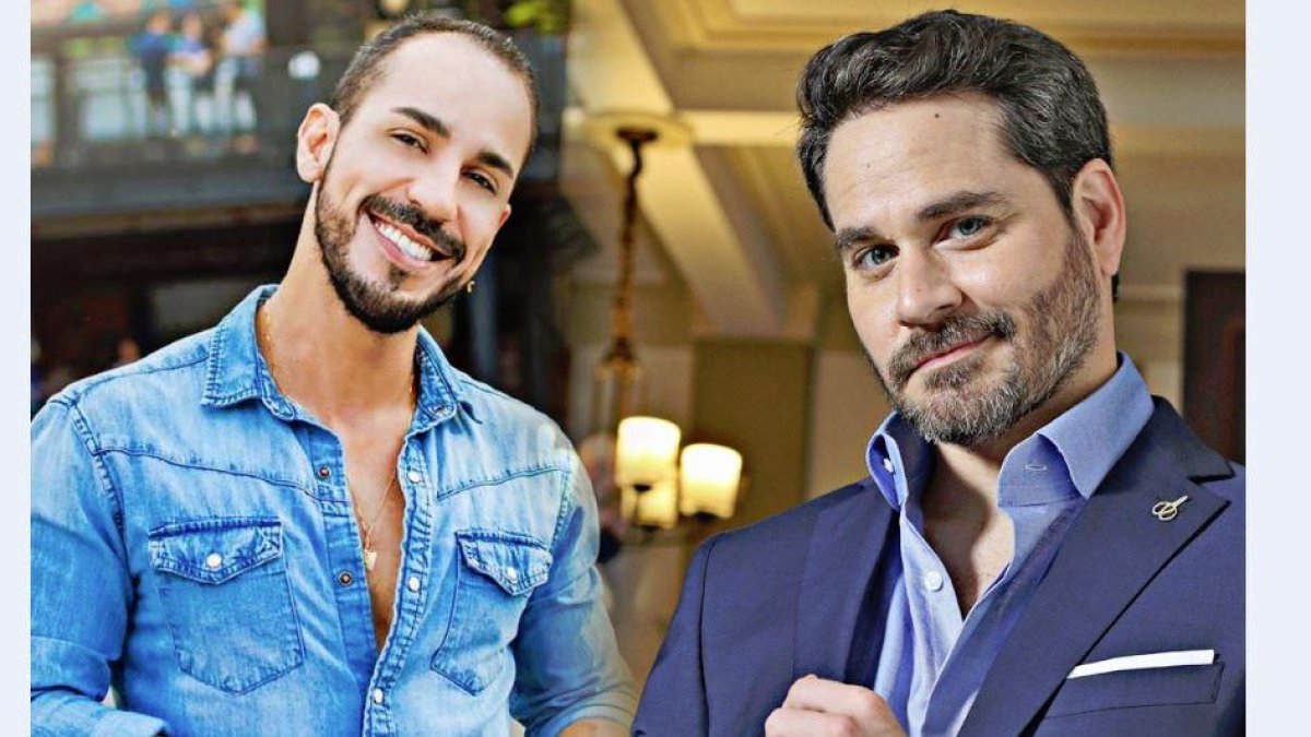 Fabo Doja y Juan Carlos Román interpretan a una pareja gay en la serie de TC.