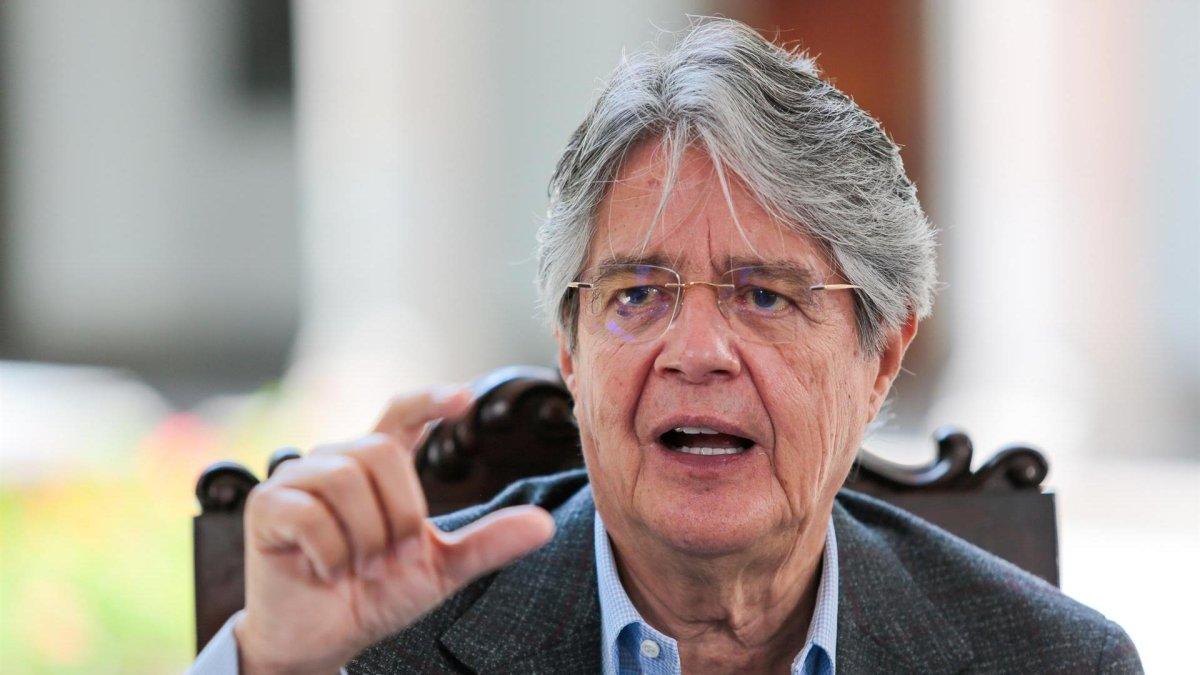El presidente ecuatoriano, Guillermo Lasso.