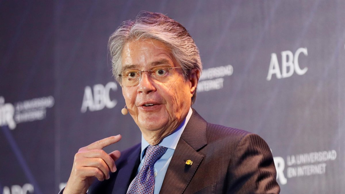 El presidente de Ecuador, Guillermo Lasso.