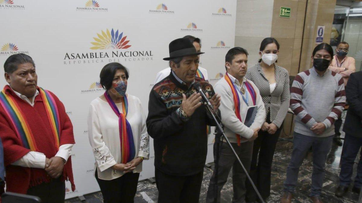 Algunos asambleístas de Pachakutik se deslinda de la votaciónes anteriores y crean un grupo parlamentario.