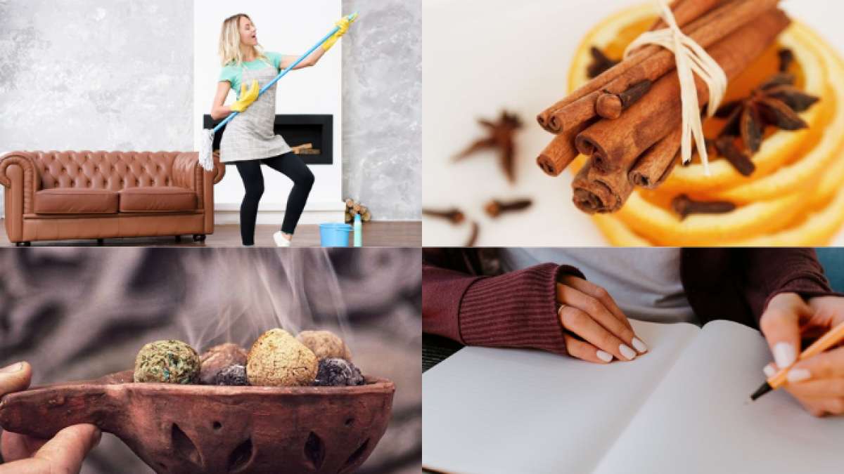 Escribir una carta, limpiar la casa y darse un baño son rituales de fin de año.