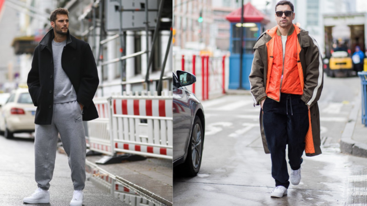 Ropa en tendencia para hombres.