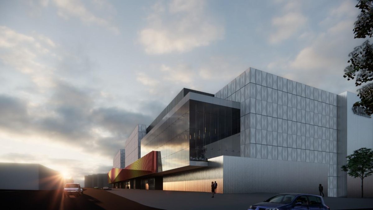 El centro comercial tendrá 1.000 parqueos y tres pisos de locales comerciales.