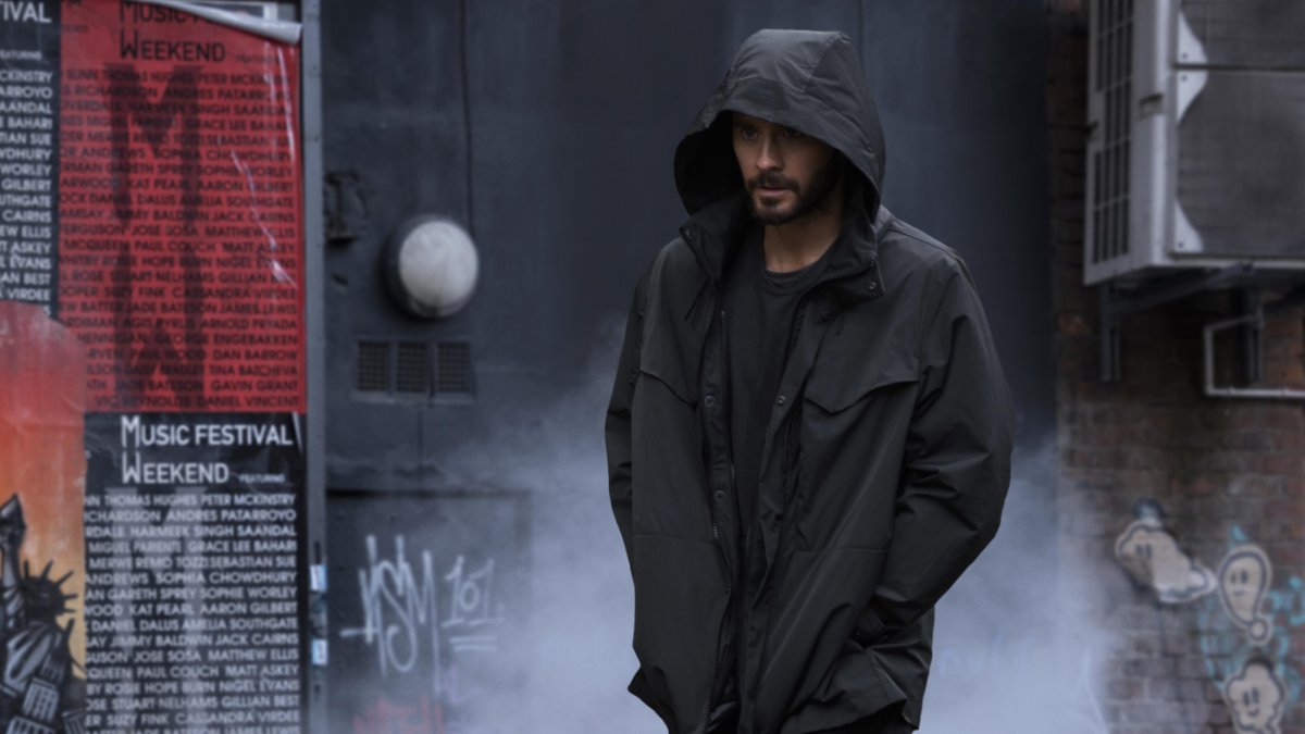 Fotograma cedido por Sony Pictures donde aparece Jared Leto como el Dr. Michael Morbius, durante una escena de la película 