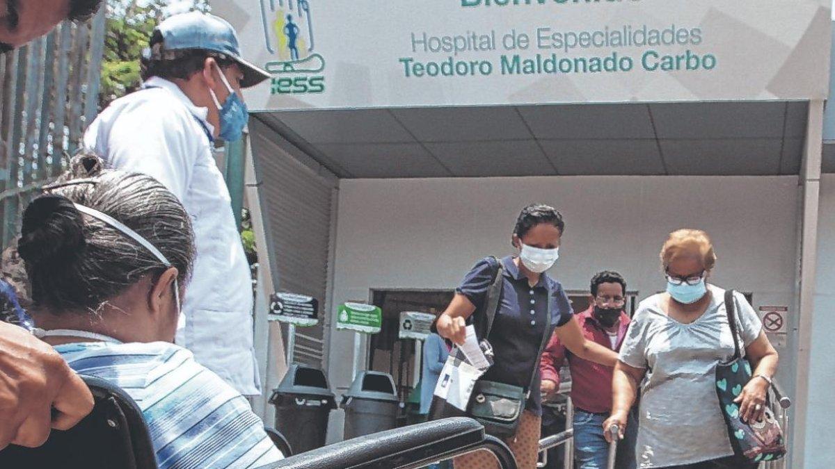 2021. Según el director general del IESS, Nelson García, la operatividad de las unidades médicas fue del 95 %.