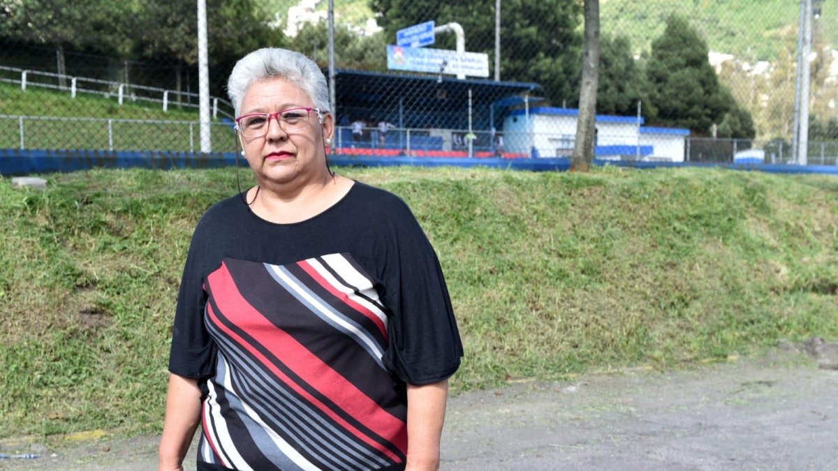 Jacqueline Álvarez habitante del barrio San Juanito en el nororiente de Quito.