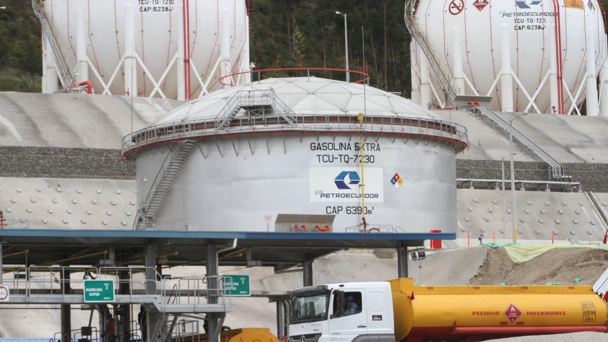 Petroecaudor. Esta semana su oferta superó los 400.000 barriles diarios.