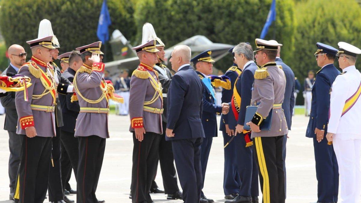 Cúpula. Este martes 31 de enero se realizó la ceremonia de posesión de la cúpula militar en Parcayacu.
