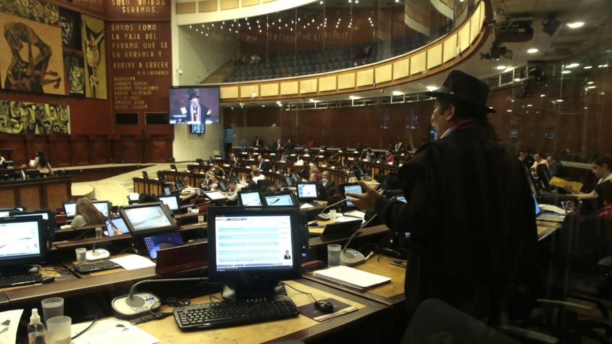 Fundamentalista. Salvador Quishpe pretende que el derecho a la resistencia es absoluto.