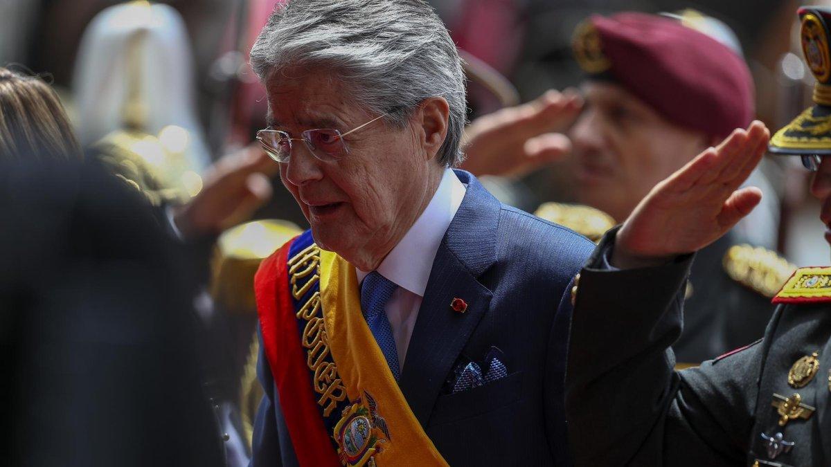 El presidente de Ecuador, Guillermo Lasso
