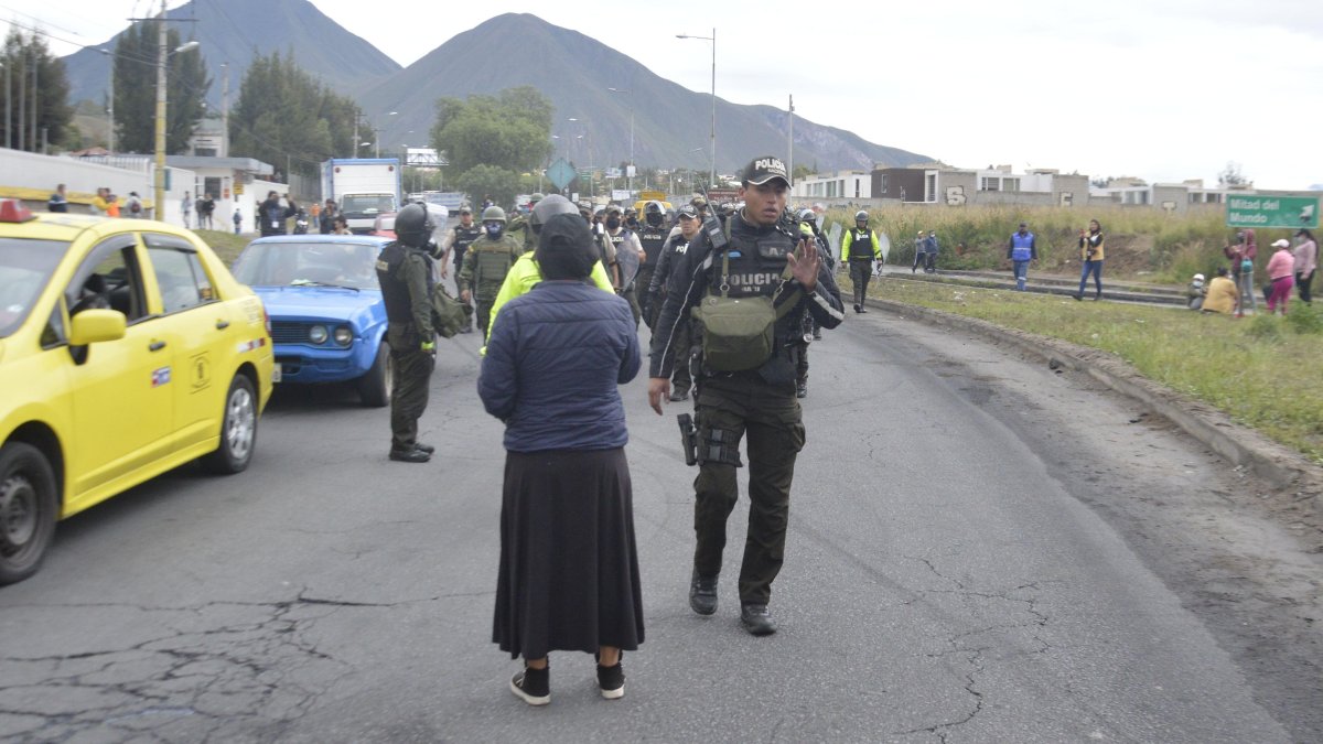 Acción. El Gobierno extendió la medida a otras provincias del país para mitigar las protestas.