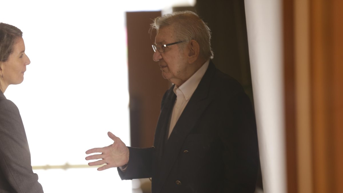 Galo Martínez Merchán nunca dejó de trabajar.