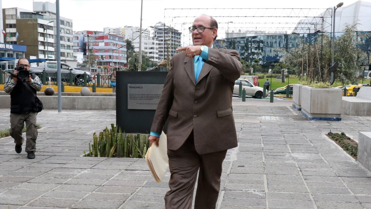 Eduardo Franco Loor fue abogado del exvicepresidente Glas en el caso Odebrecht.
