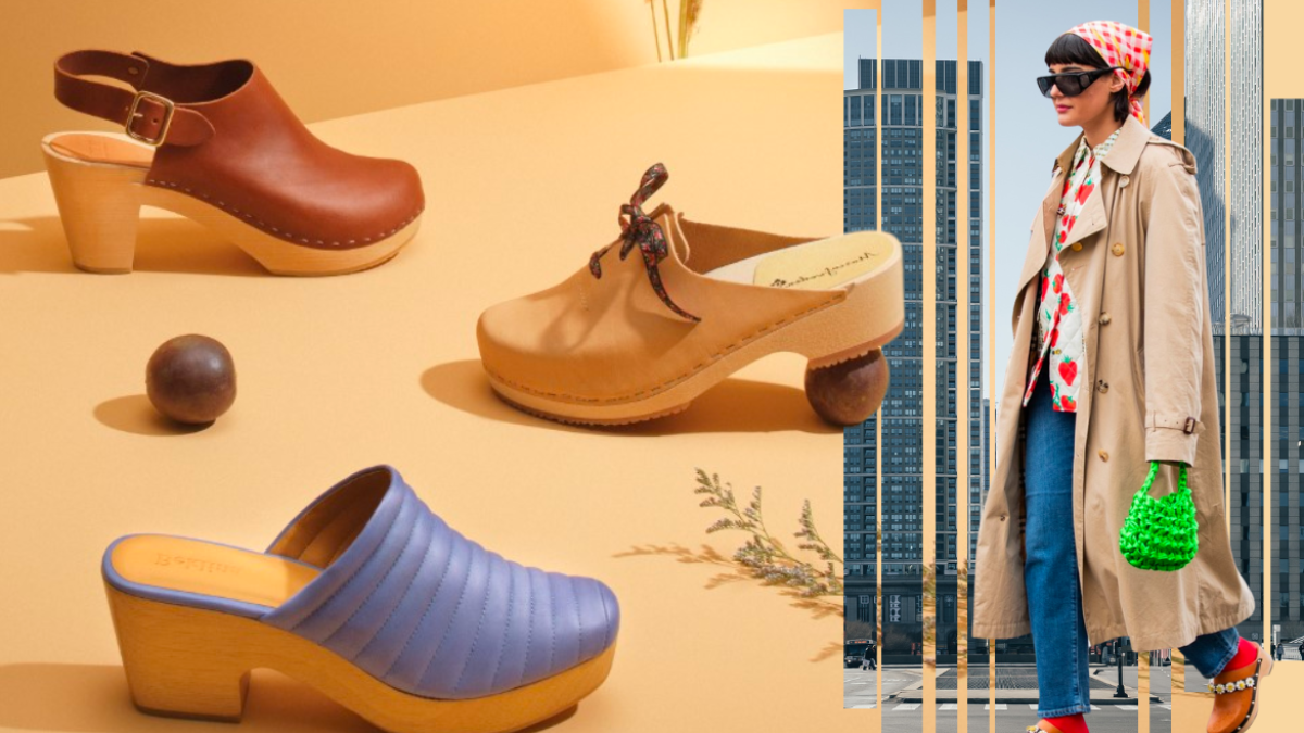 Los zuecos son un estilo de zapato que se impone en esta temporada.