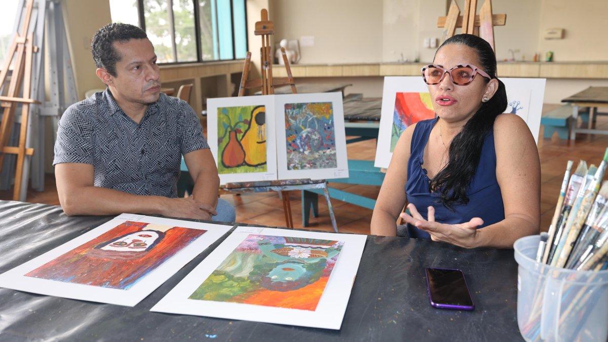 El inicio. José Manners Nazareno, director de las escuelas del Teatro Centro Arte, y Trilce Zúñiga Pesantes suman experiencia para un reto relacionado con la cultura inclusiva en la ciudad.