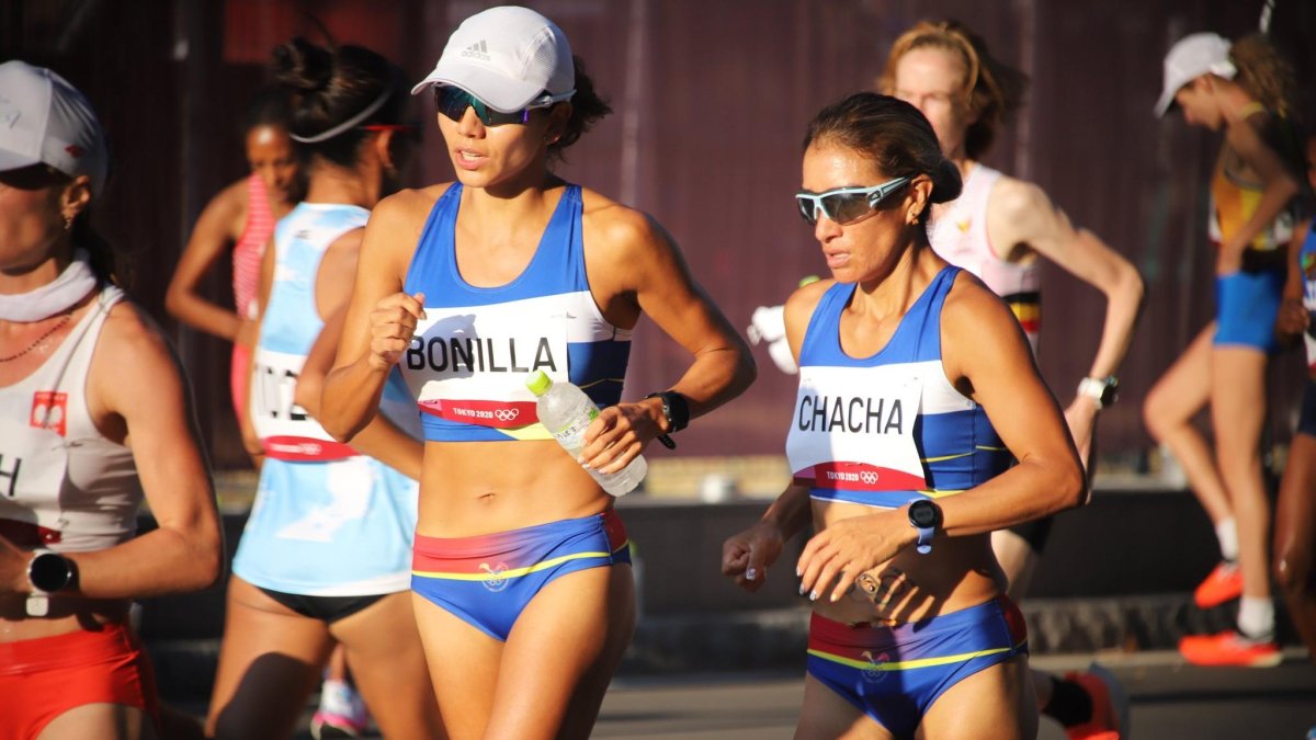 Paola Bonilla y Rosa Chacha compitieron juntas por Ecuador en los Juegos Olímpicos de Tokio 2020.