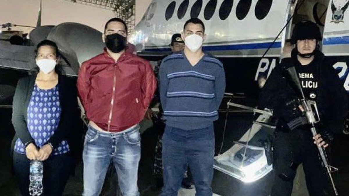 Detención. Leandro Norero Tigua y sus hermanos, Jhoanna e Israel están procesados por lavado de activos producto del narcotráfico.