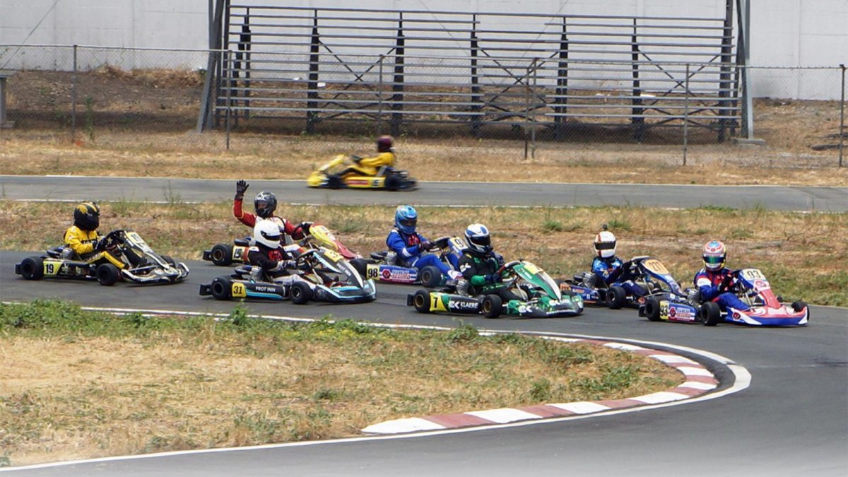 Los mejores competidores de la provincia en una de las pruebas pasadas.