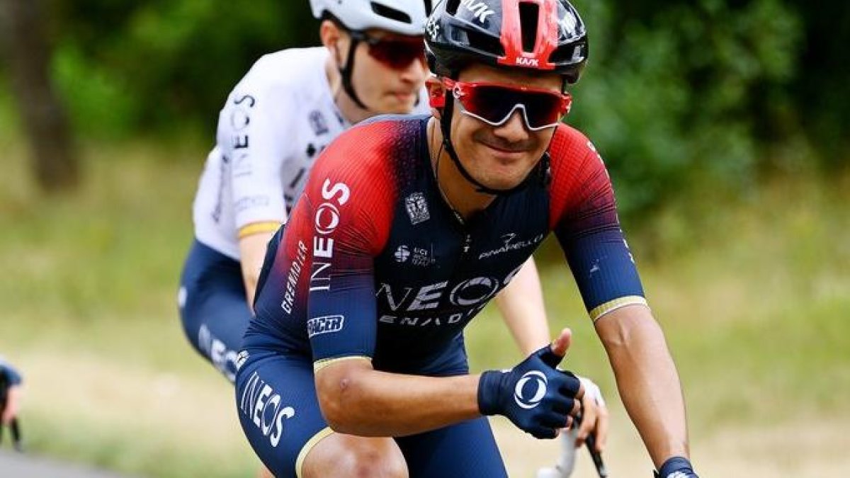 El ciclista ecuatoriano Richard Carapaz, de Ineos, no ha cumplido una buena participación en la Vuelta a España.