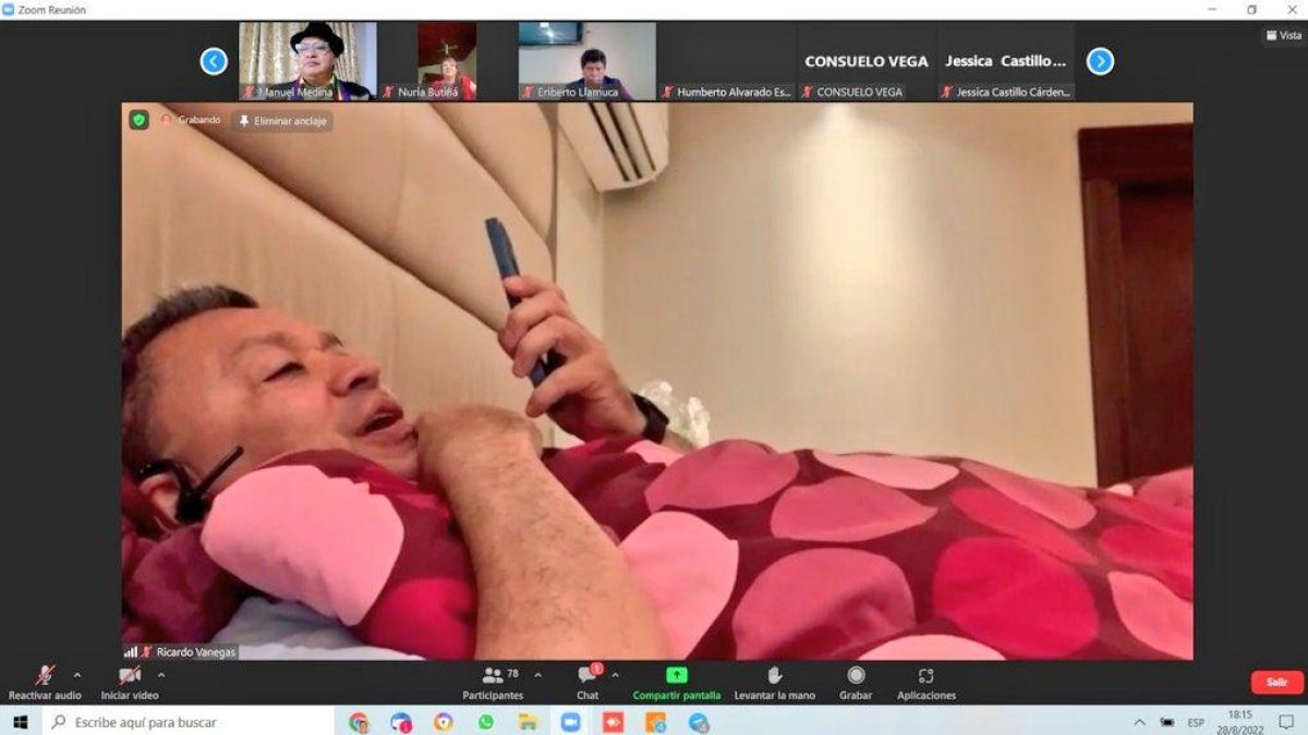 Justificación. El legislador atribuyó su presentación a su estado de salud.