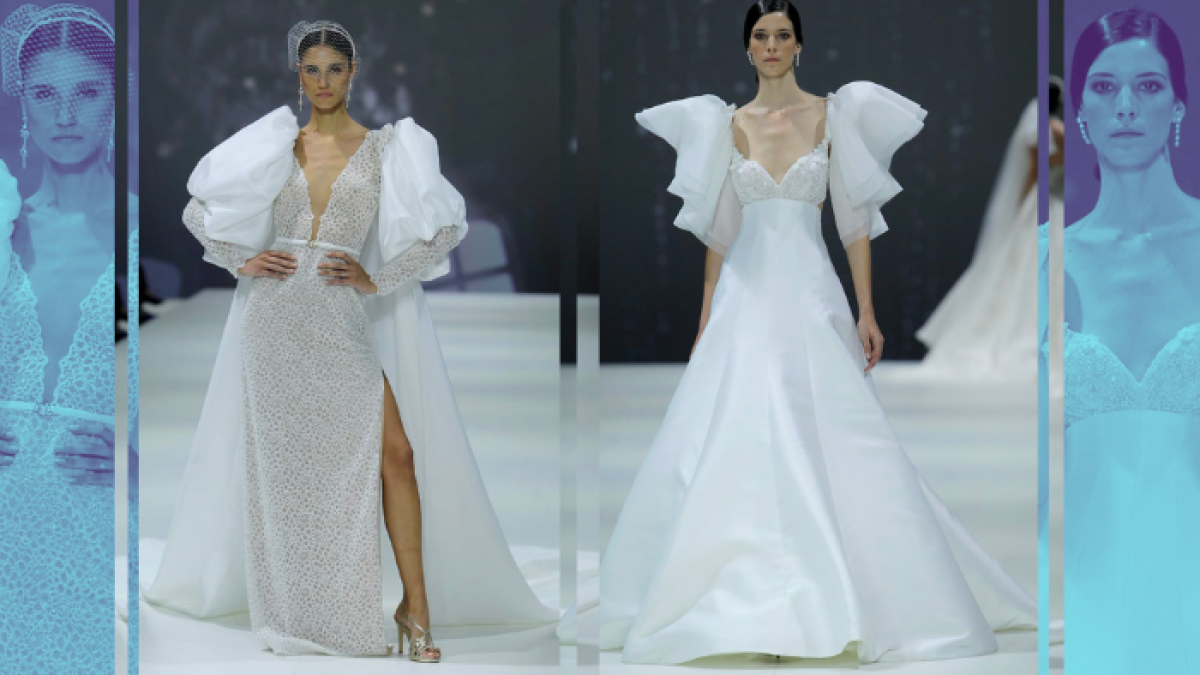 Nuevas tendencias de moda nupcial.