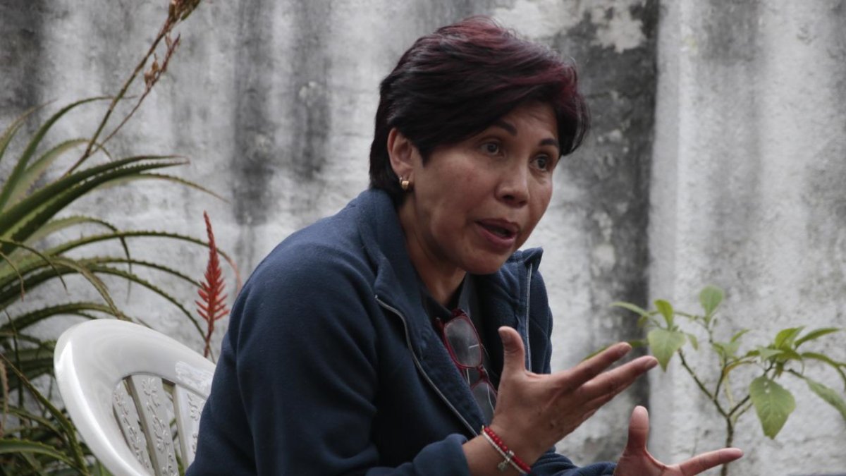 Madre. Elizabeth Otavalo dice que no le interesan las críticas, solo pide conocer la verdad y que se haga justicia.