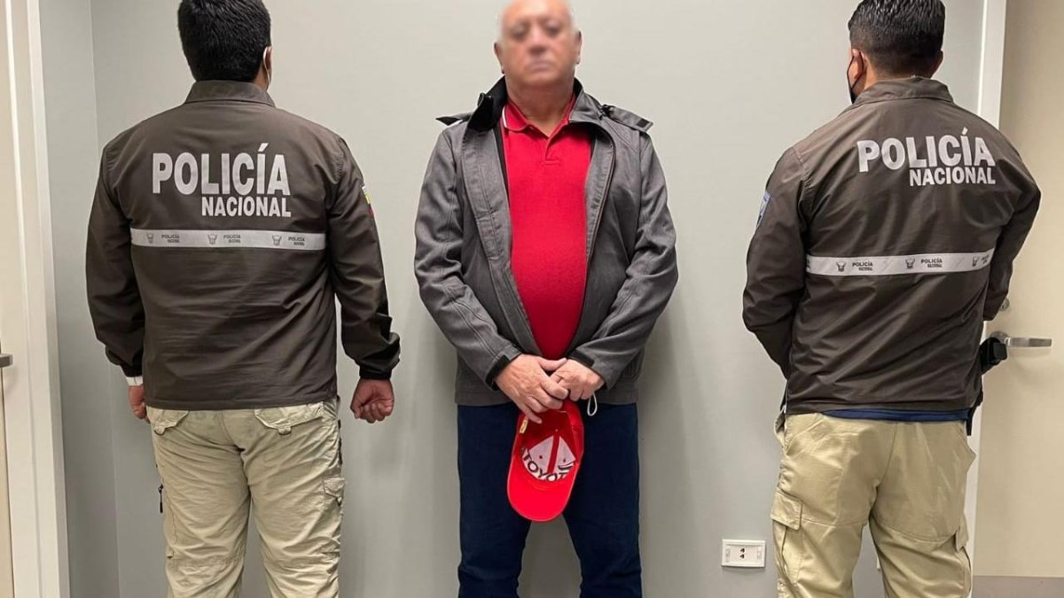 Arresto. Saona cumplirá su prisión preventiva en el Centro de Detención de El Inca.