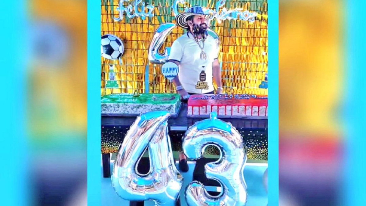 El 30 de septiembre de 2022 alias Fito cumplió 43 años.