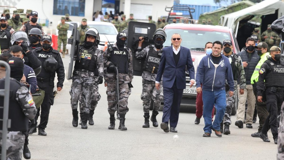 Procesos. El exvicepresidente Jorge Glas tiene en su contra tres sentencias por casos de corrupción. En abril pasado salió de la cárcel, pero un mes más tarde regresó a la prisión.