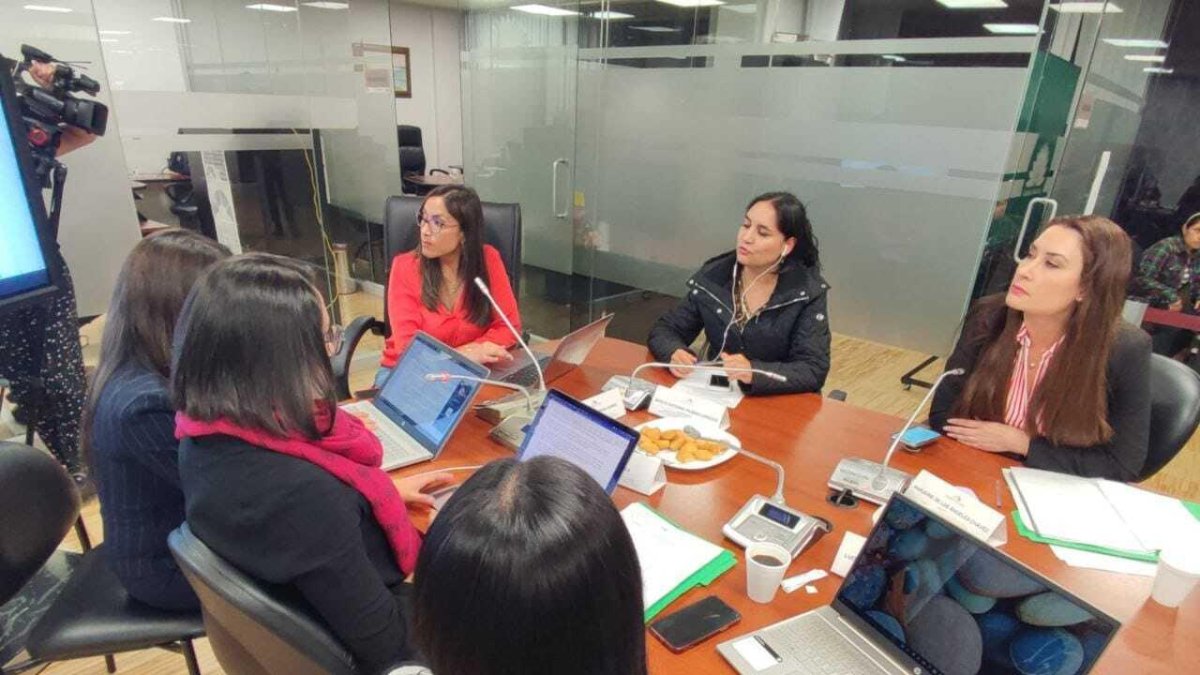 La comisión ocasional sesionó dos veces el 31 de octubre de 2022 para aprobar el informe del Caso Bernal.