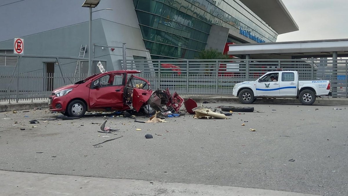 Escenario. El Terminal Terrestre Pascuales fue uno de los puntos donde se registró uno de los atentados con explosivos.