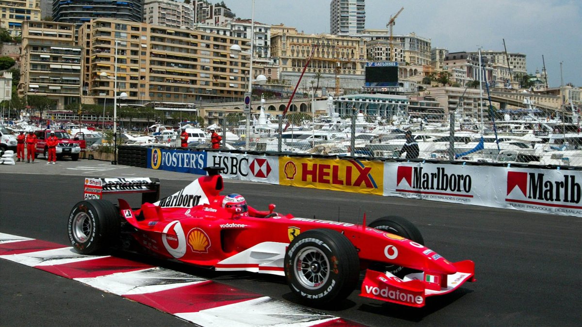 El monoplaza con que el que Schumacher ganó el título 2003.