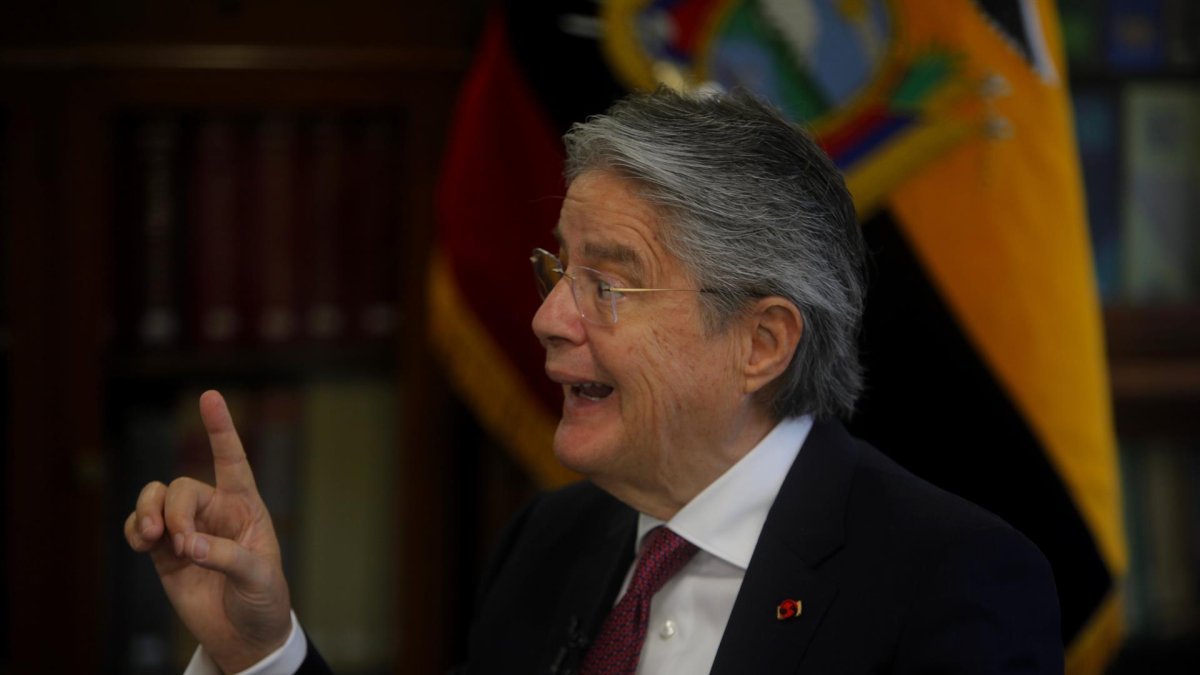 El presidente de Ecuador, Guillermo Lasso, en una fotografía de archivo.