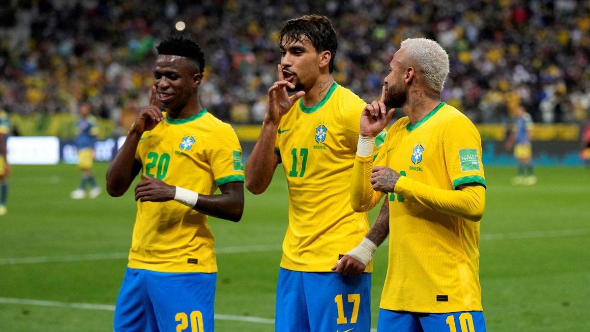 Vinicius Jr., Paquetá y Neymar están en la lita definitiva de Tite para la Copa del Mundo.